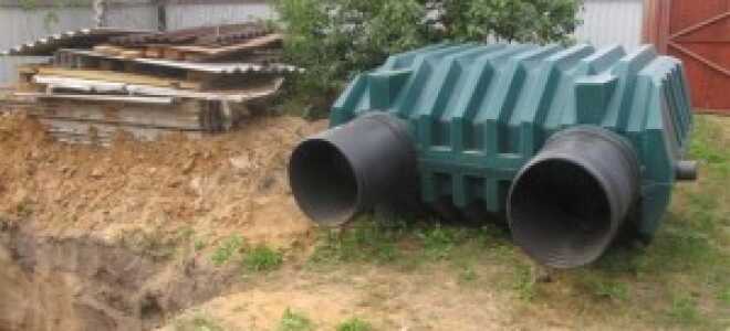 Как грамотно произвести монтаж септика Танк