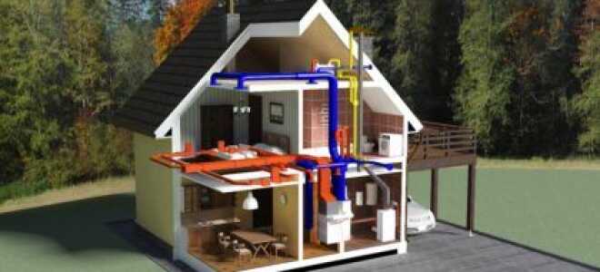 Система отопления для коттеджа