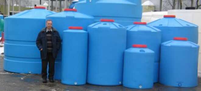 Емкость для септика: виды емкостей и правила их монтажа