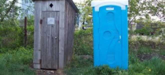 Критерии выбора пластикового туалета для дачи