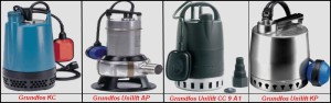 Модели насосов марки Grundfos