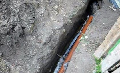 Трубы должны располагаться под наклоном