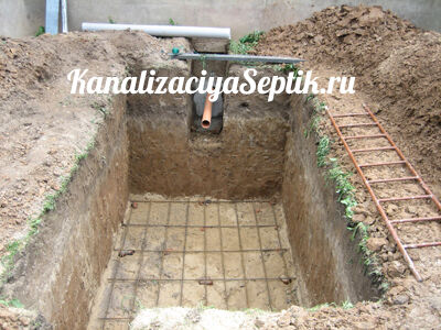 Подготовка котлована под септик