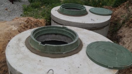 Готовый септик из колодезных колец