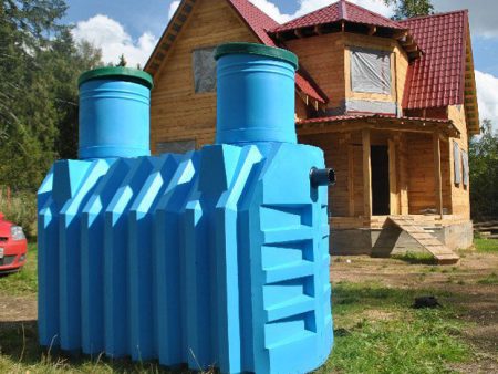 Пластиковый корпус для септика