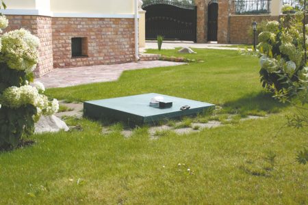 Установленный септик глубокой биологической очистки Установленный септик глубокой биологической очистки